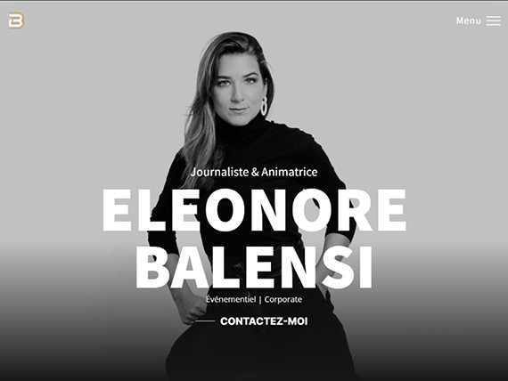 Wordpress Personal  website - Paris, France <a href='http://www.eleonorebalensi.fr' target='_blank' style='float: right;'>View project</a>